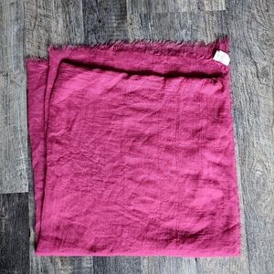⚡$5 bundled CJ Banks hot pink sheer scarf/wrap (NWOT)